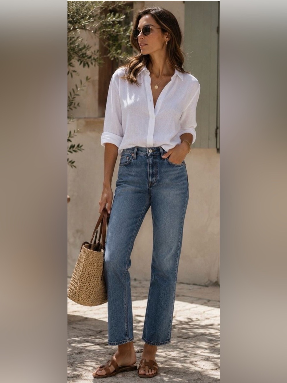 DENIM FORUM Aritzia SZ 26 The Arlo High Rise Straight Leg Jeans Exc Cond